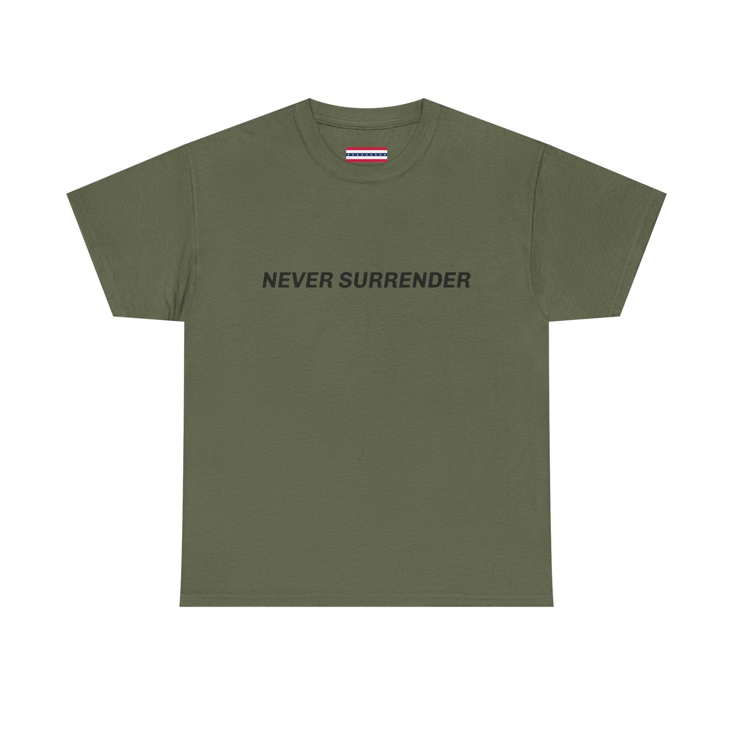 NEVER SURRENDER SL Unisex Heavy Cotton Tee
