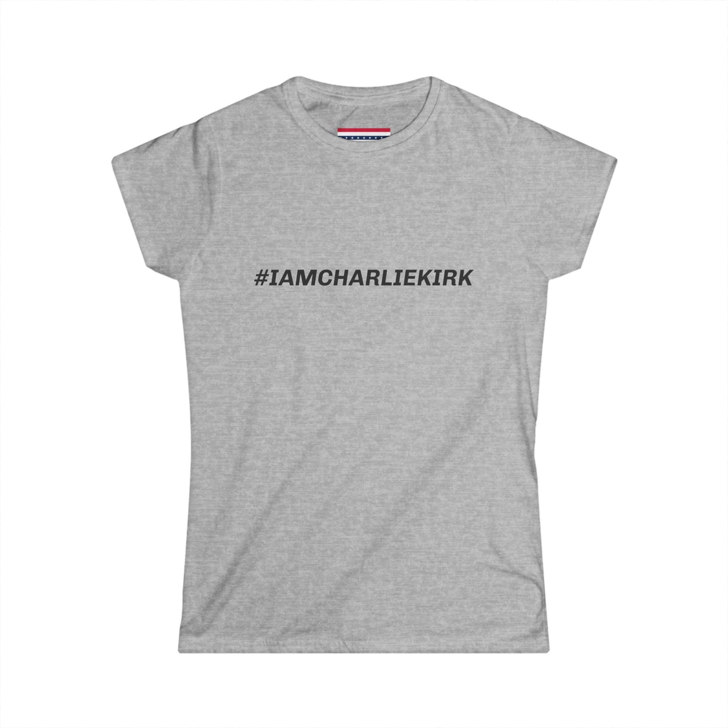 #IAMCHARLIEKIRK Women's Softstyle Tee