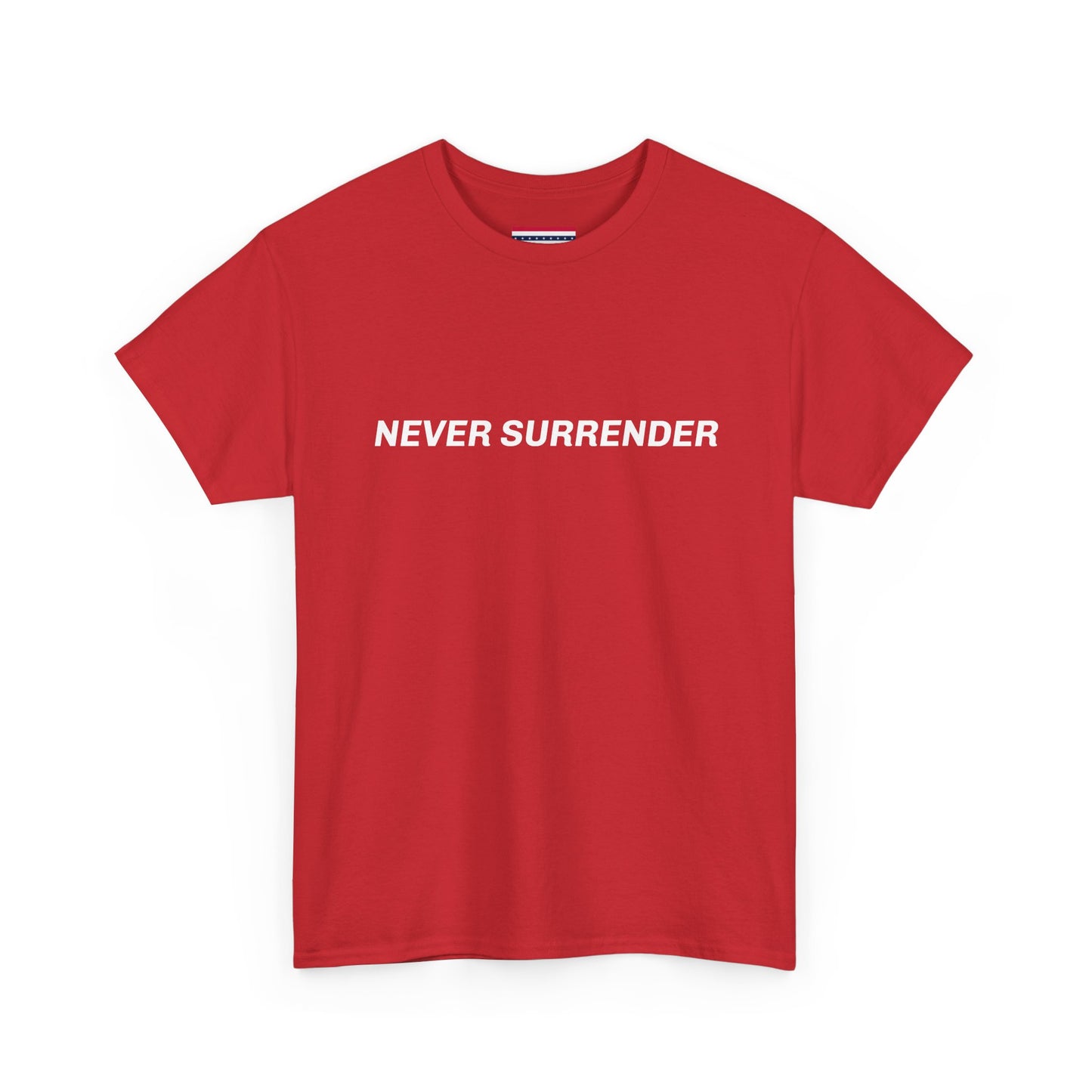 NEVER SURRENDER SL Unisex Heavy Cotton Tee