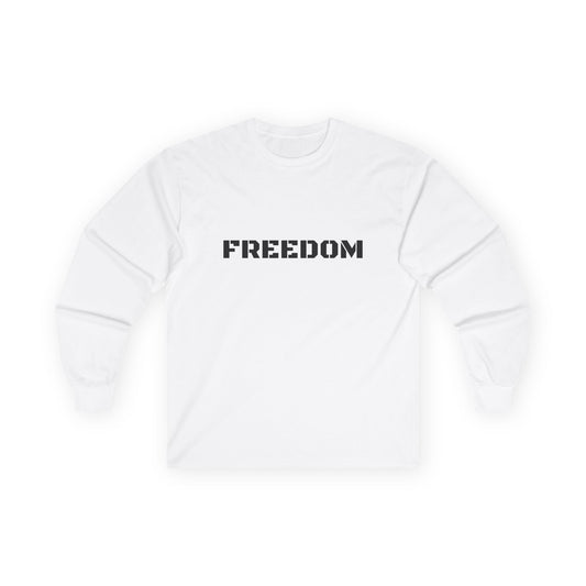 FREEDOM Unisex Ultra Cotton Long Sleeve Tee