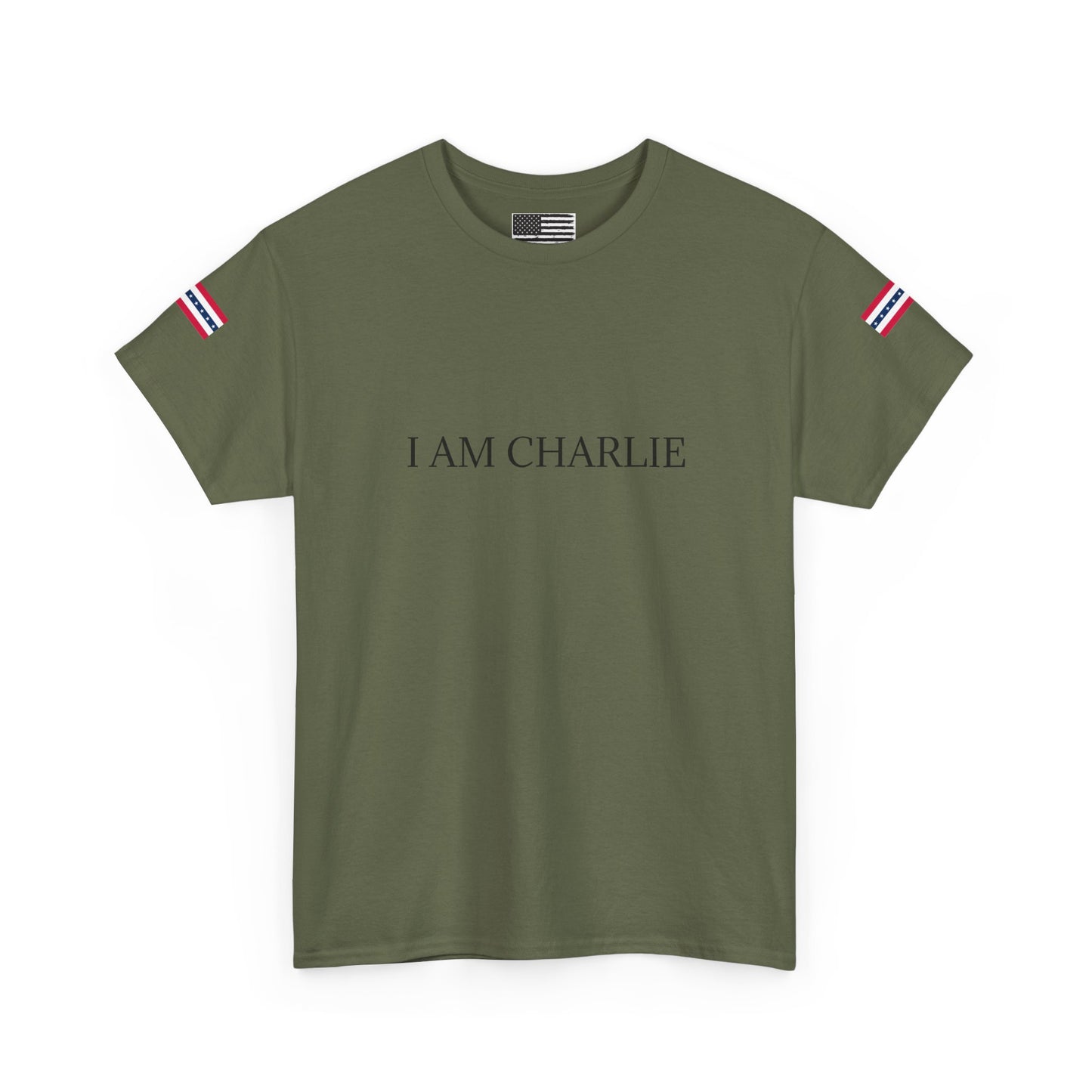 I AM CHARLIE Unisex Heavy Cotton Tee