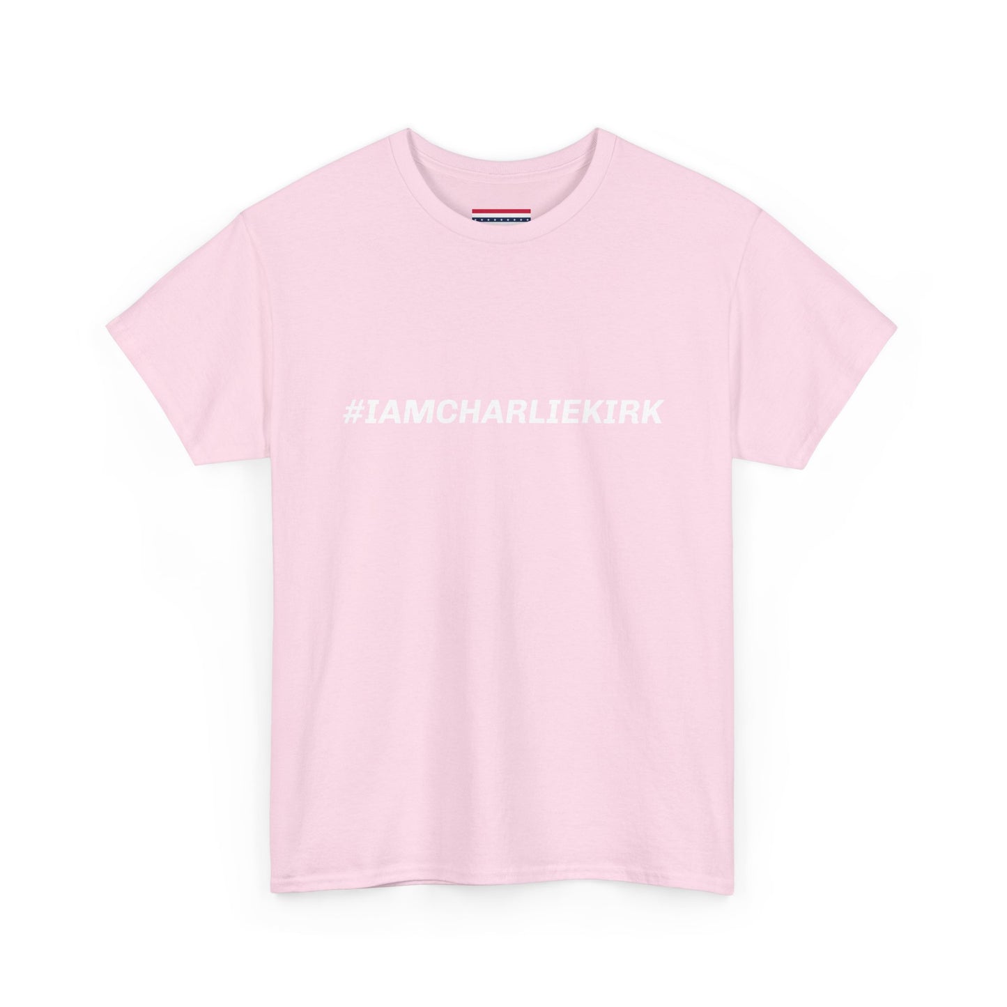 #IAMCHARLIEKIRK SL Unisex Heavy Cotton Tee