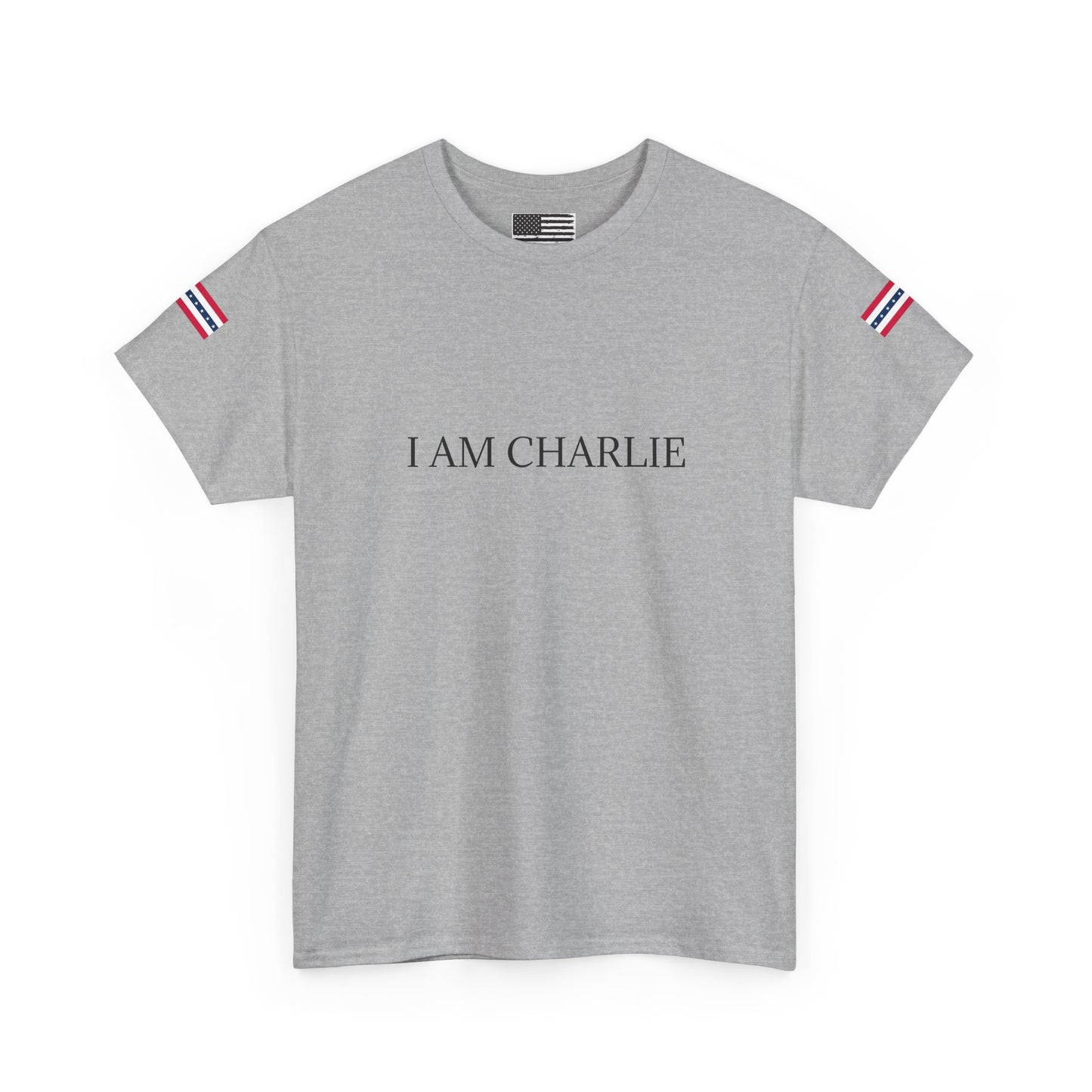 I AM CHARLIE Unisex Heavy Cotton Tee