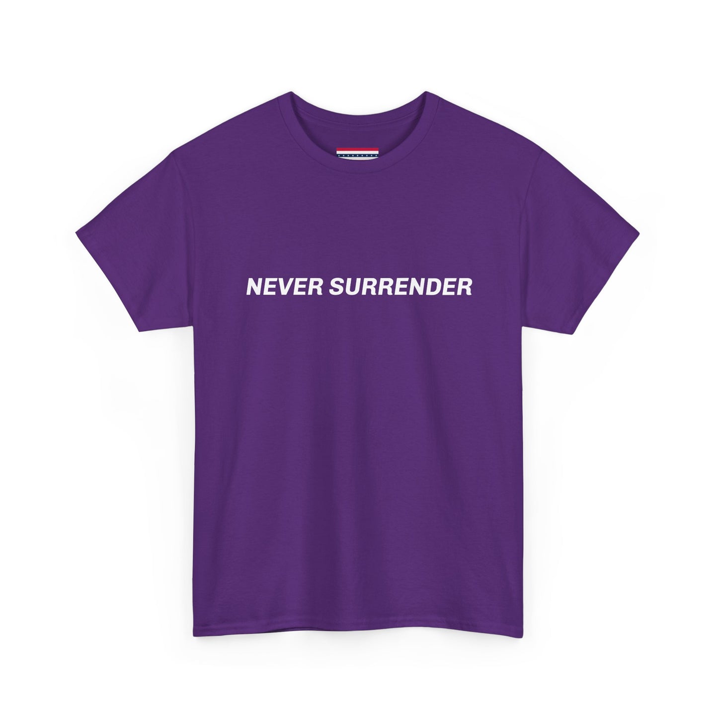 NEVER SURRENDER SL Unisex Heavy Cotton Tee