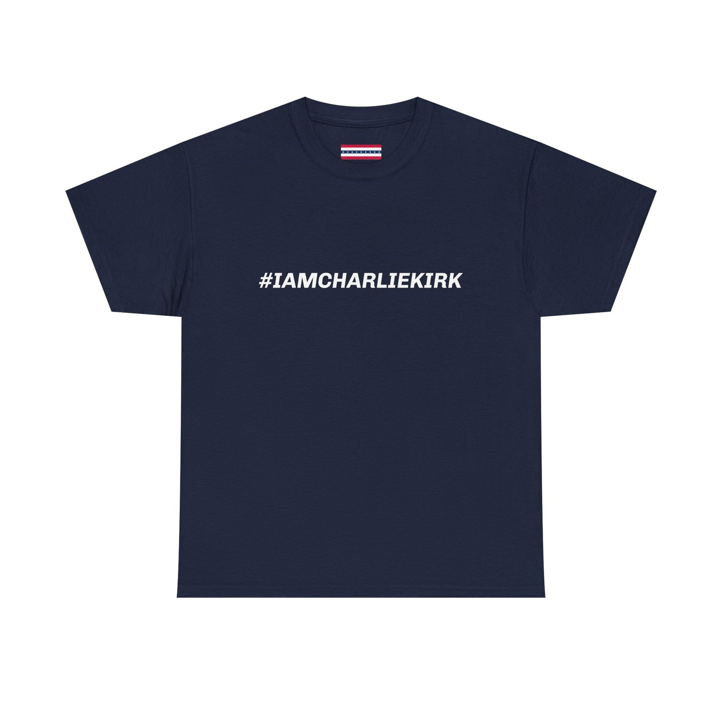 #IAMCHARLIEKIRK SL Unisex Heavy Cotton Tee