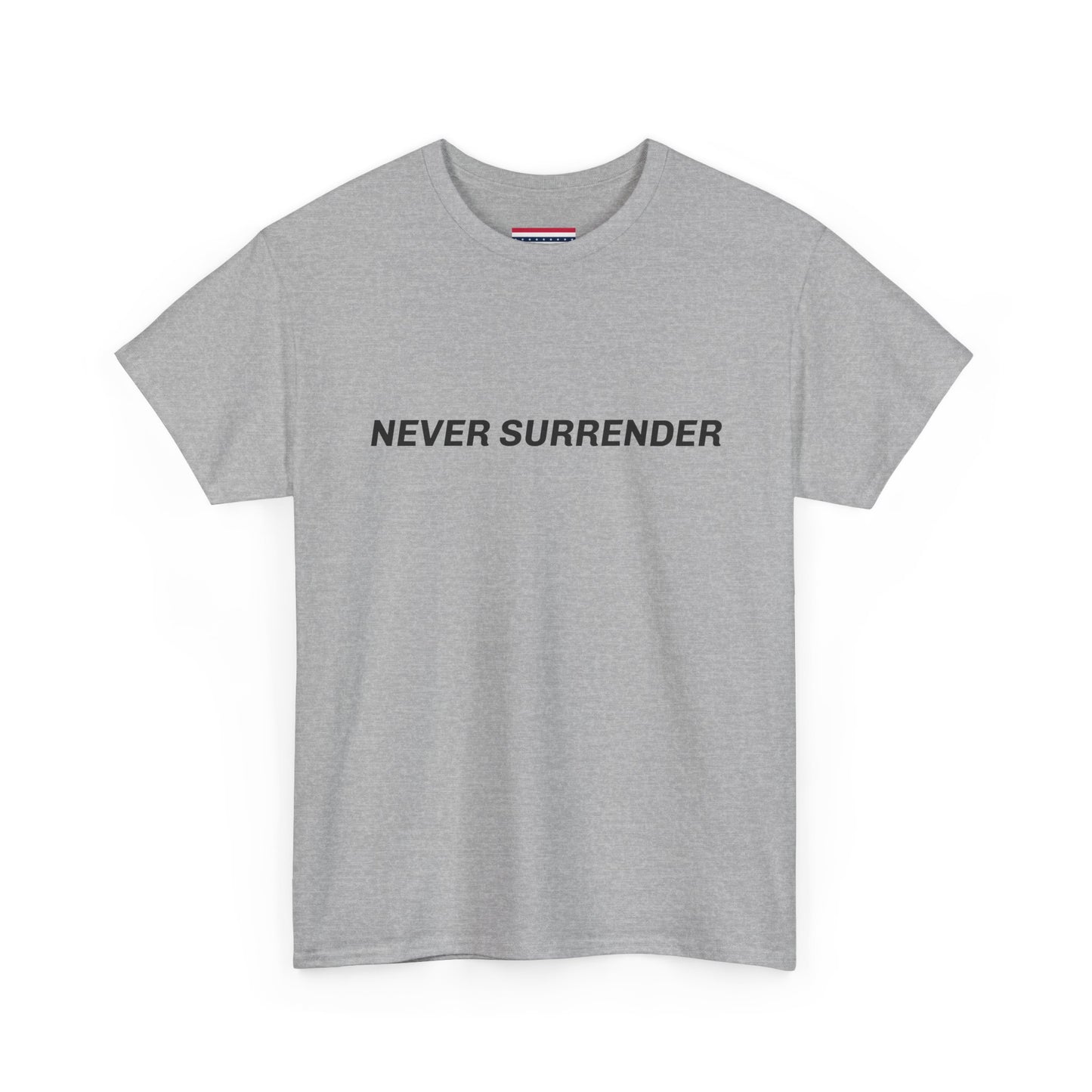 NEVER SURRENDER SL Unisex Heavy Cotton Tee