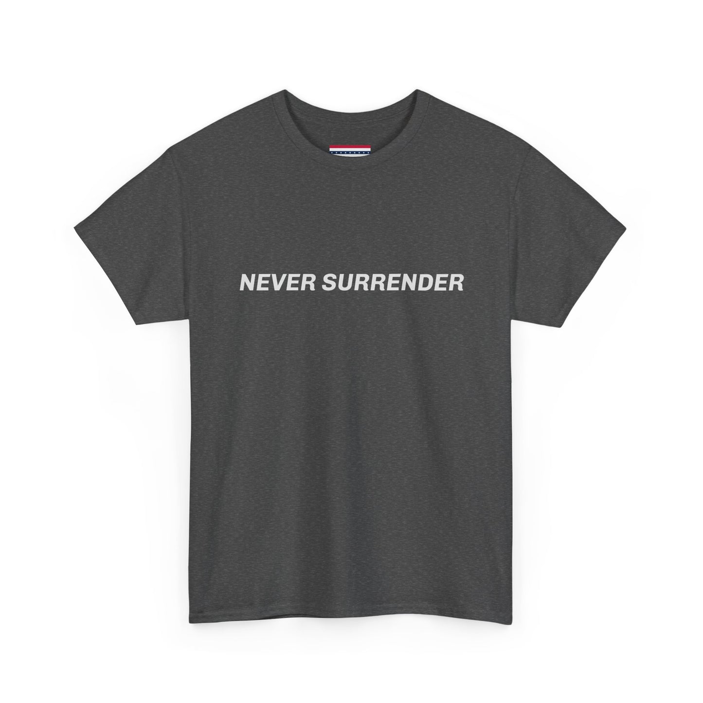 NEVER SURRENDER SL Unisex Heavy Cotton Tee