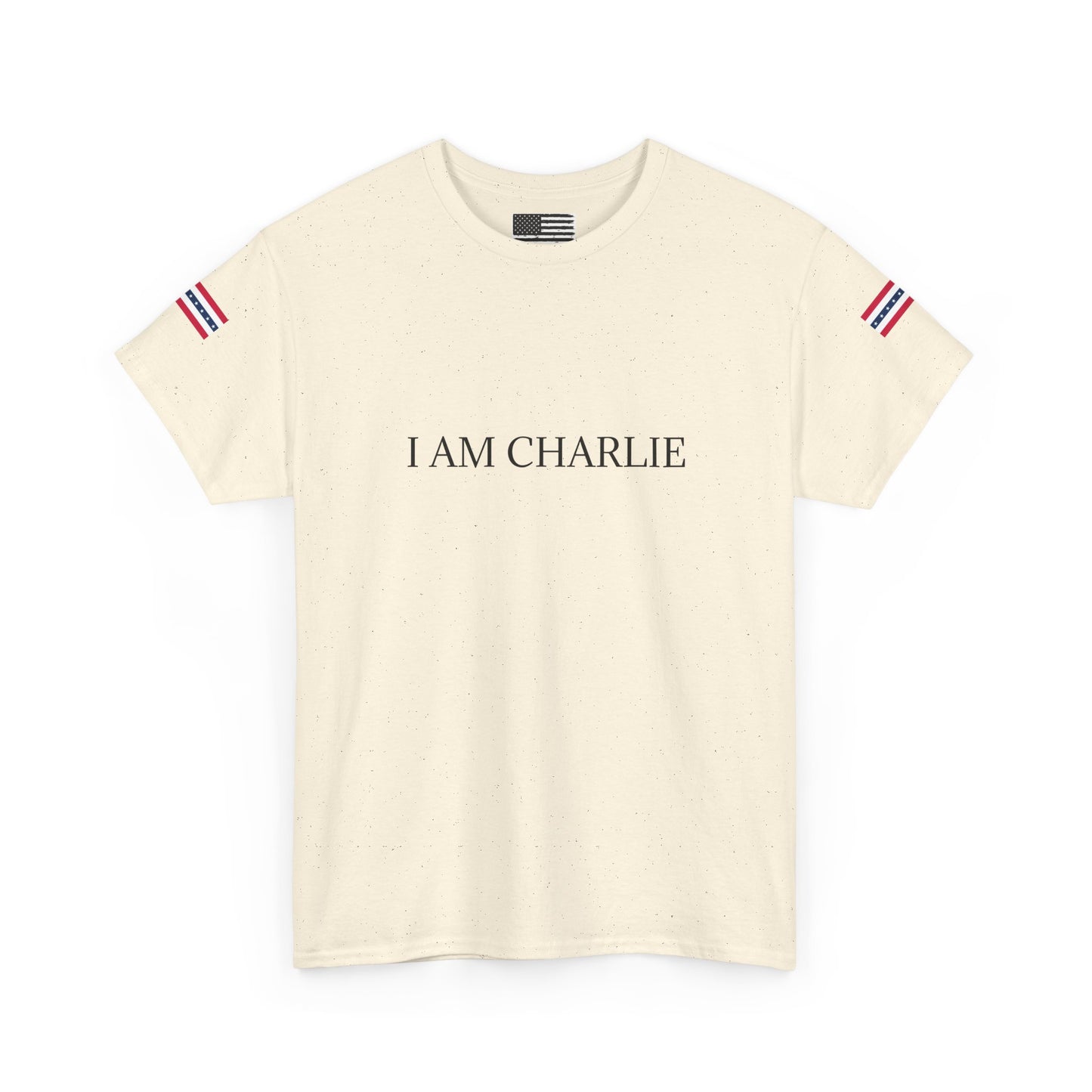 I AM CHARLIE Unisex Heavy Cotton Tee