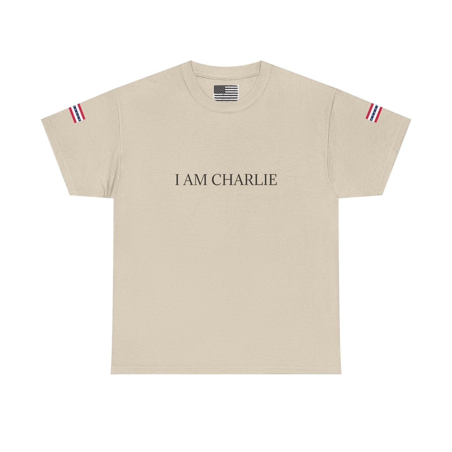 I AM CHARLIE Unisex Heavy Cotton Tee