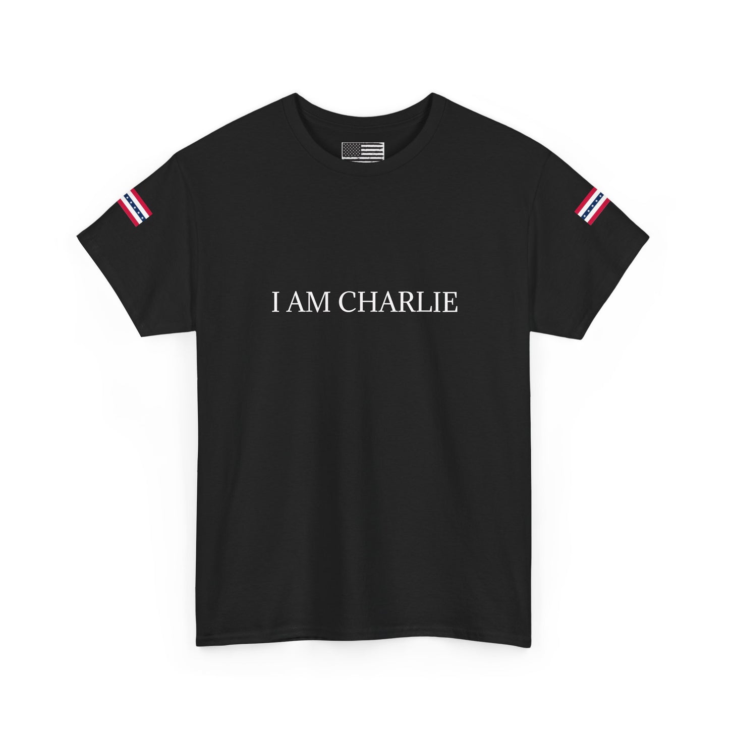 I AM CHARLIE Unisex Heavy Cotton Tee