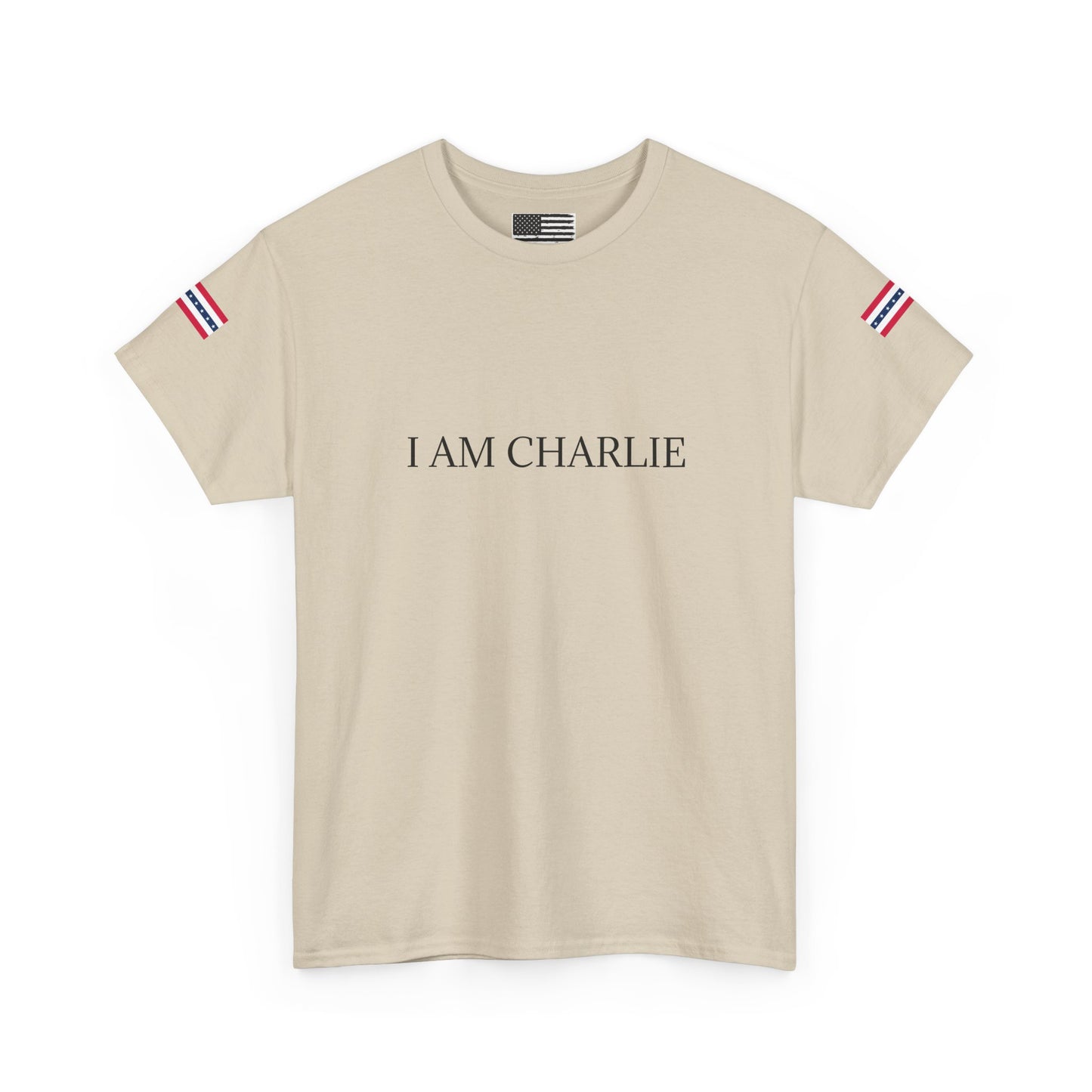I AM CHARLIE Unisex Heavy Cotton Tee