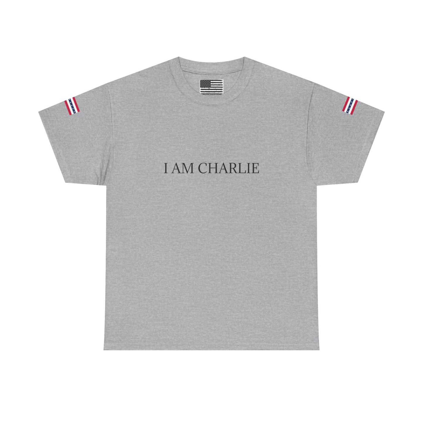 I AM CHARLIE Unisex Heavy Cotton Tee