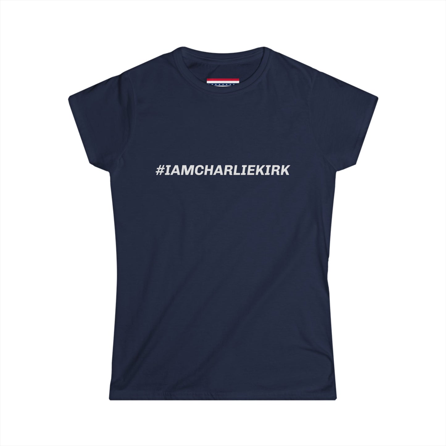 #IAMCHARLIEKIRK Women's Softstyle Tee