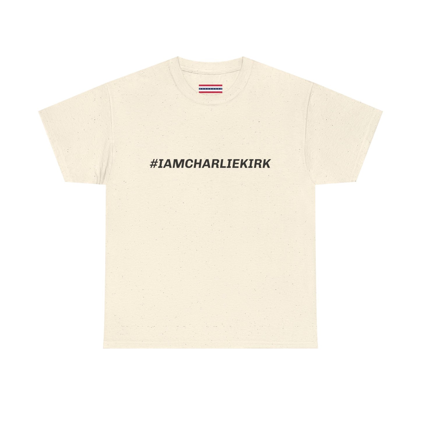 #IAMCHARLIEKIRK SL Unisex Heavy Cotton Tee