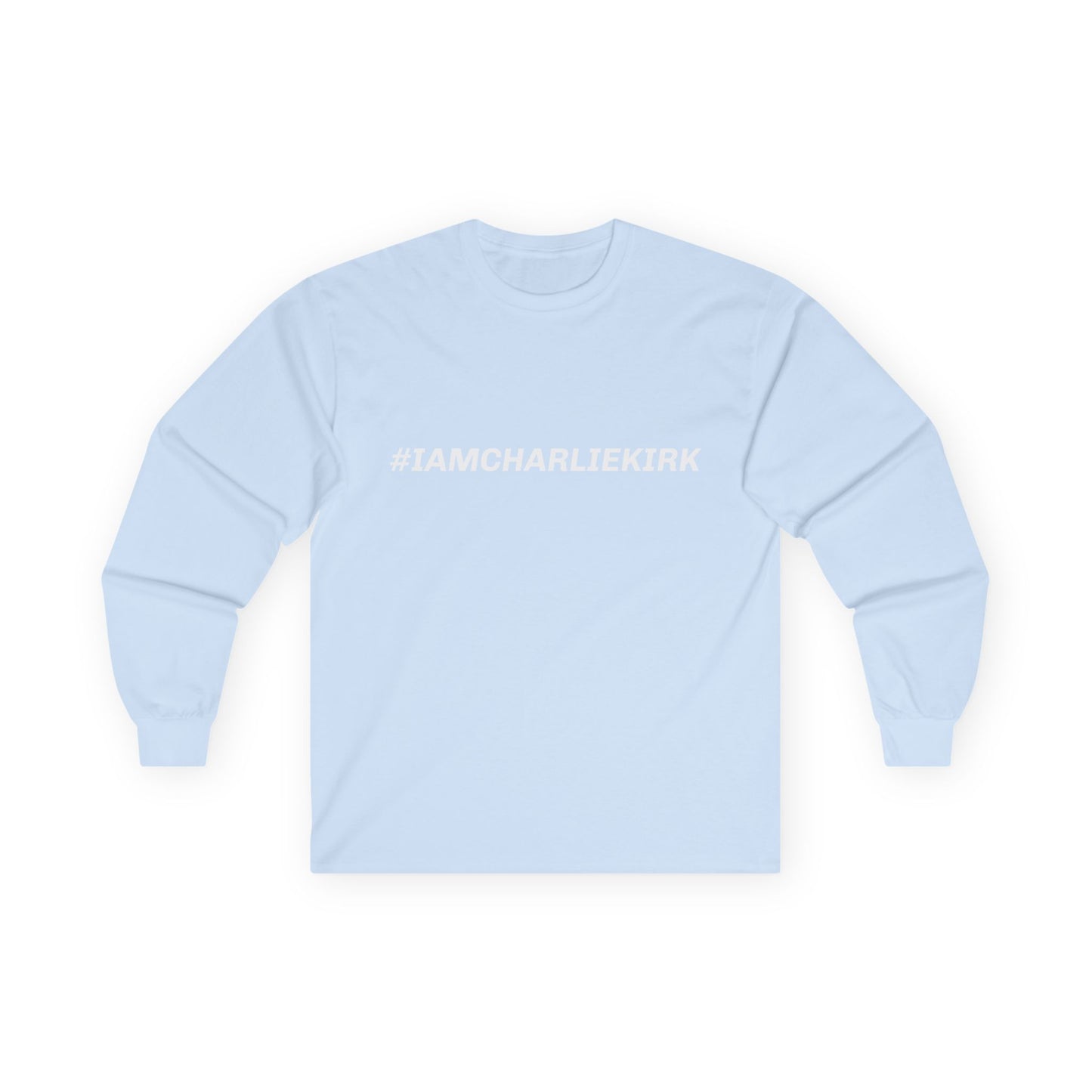 #IAMCHARLIEKIRK Unisex Ultra Cotton Long Sleeve Tee