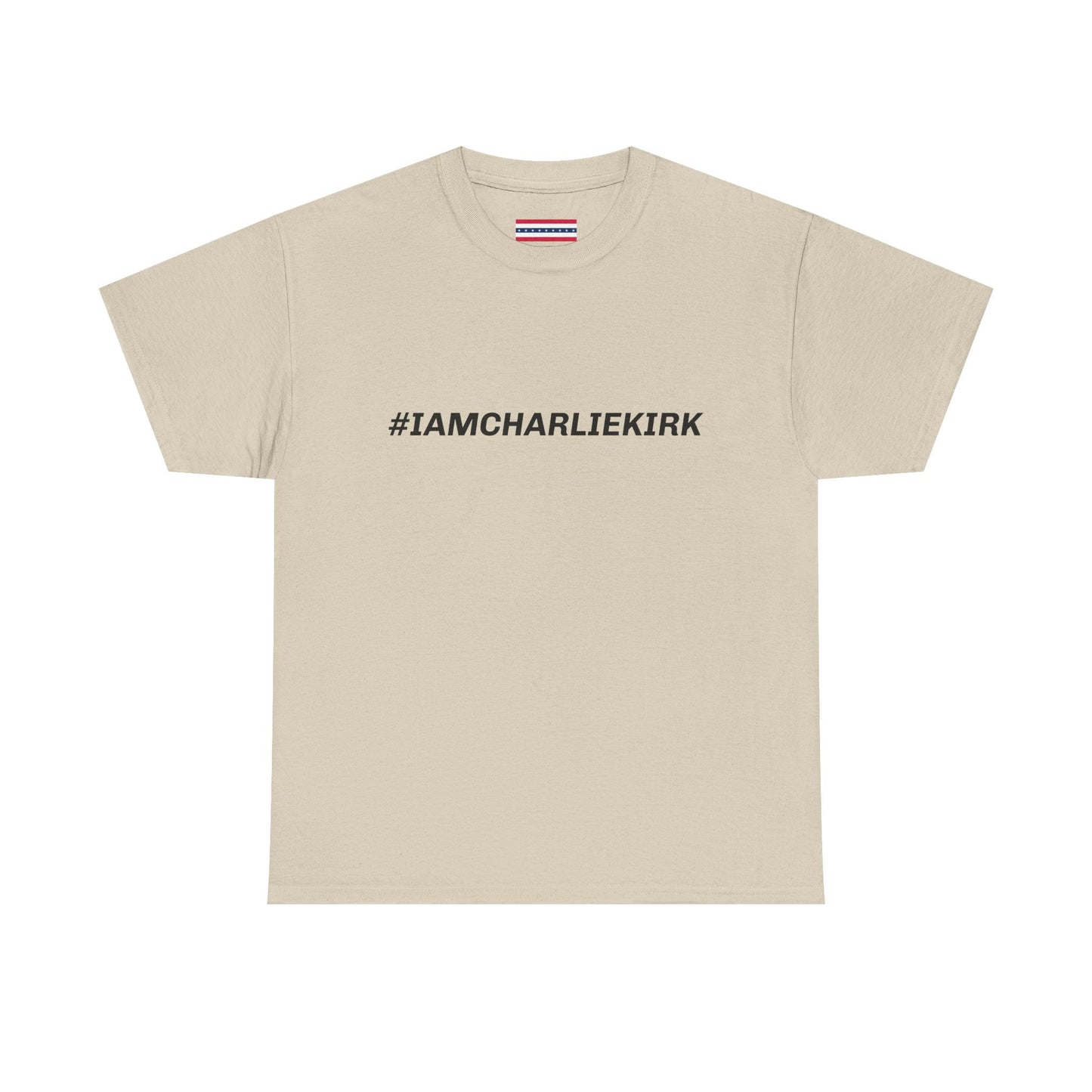 #IAMCHARLIEKIRK SL Unisex Heavy Cotton Tee