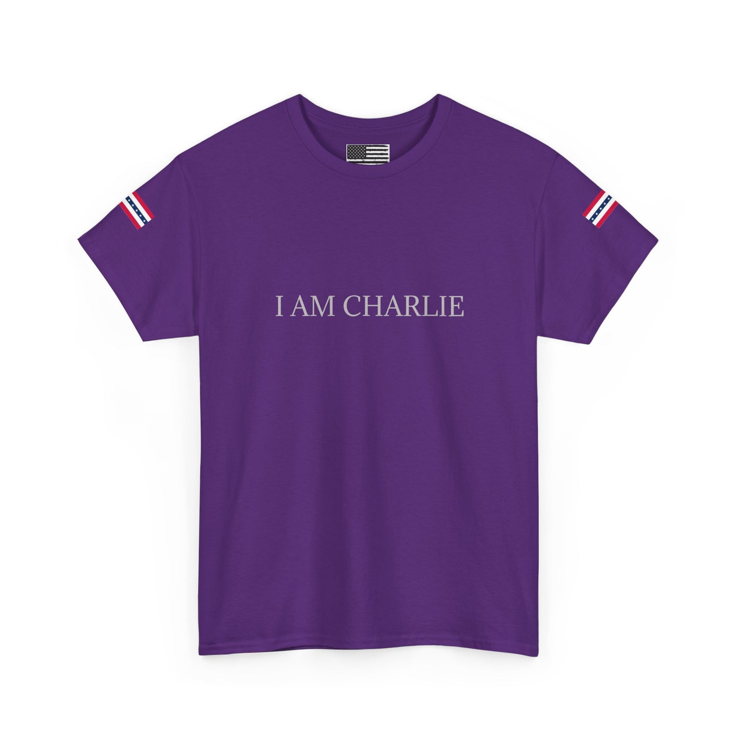 I AM CHARLIE Unisex Heavy Cotton Tee