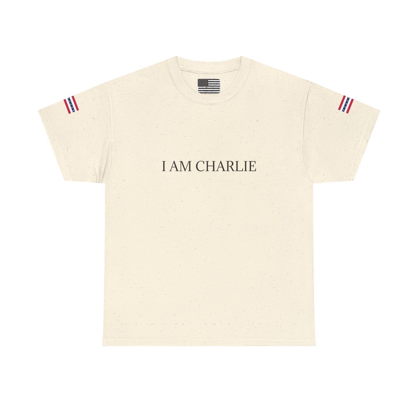 I AM CHARLIE Unisex Heavy Cotton Tee