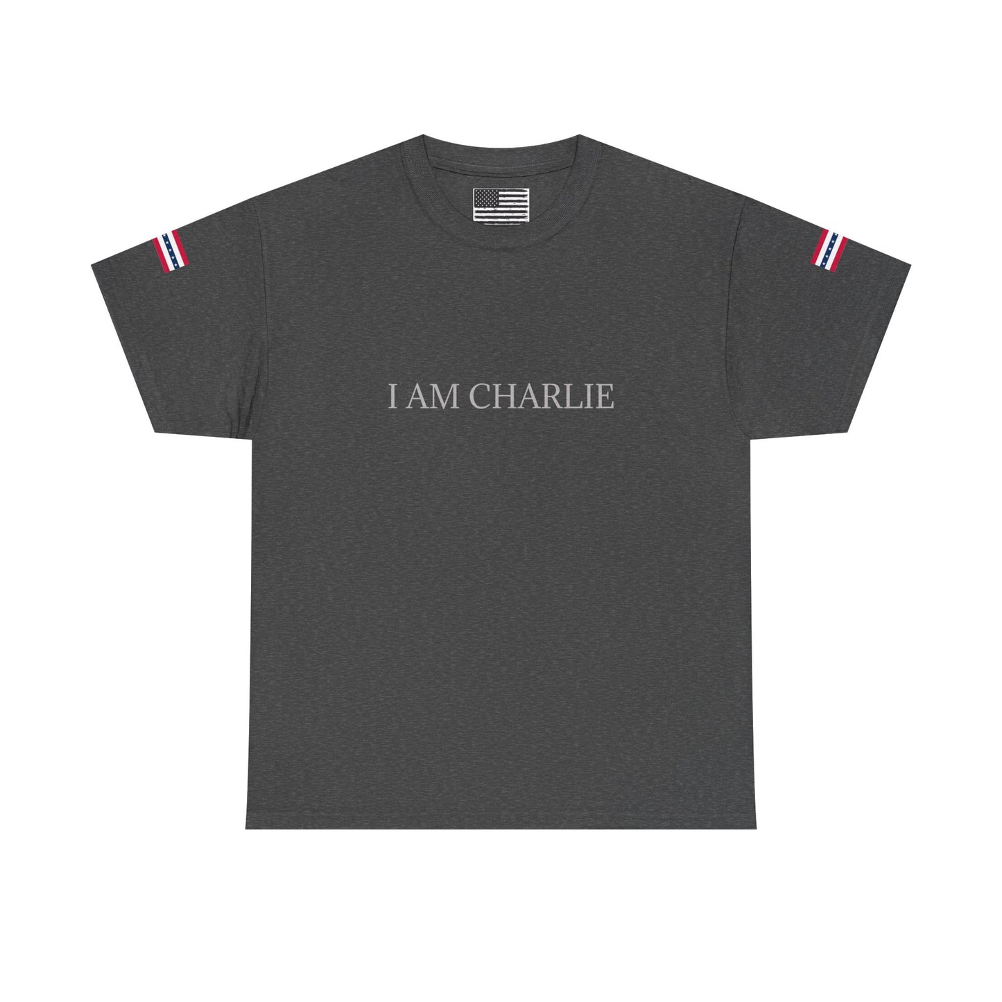I AM CHARLIE Unisex Heavy Cotton Tee