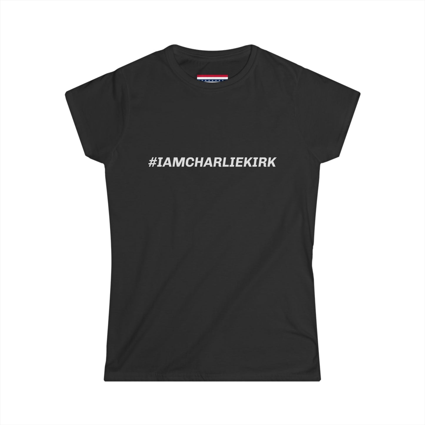 #IAMCHARLIEKIRK Women's Softstyle Tee