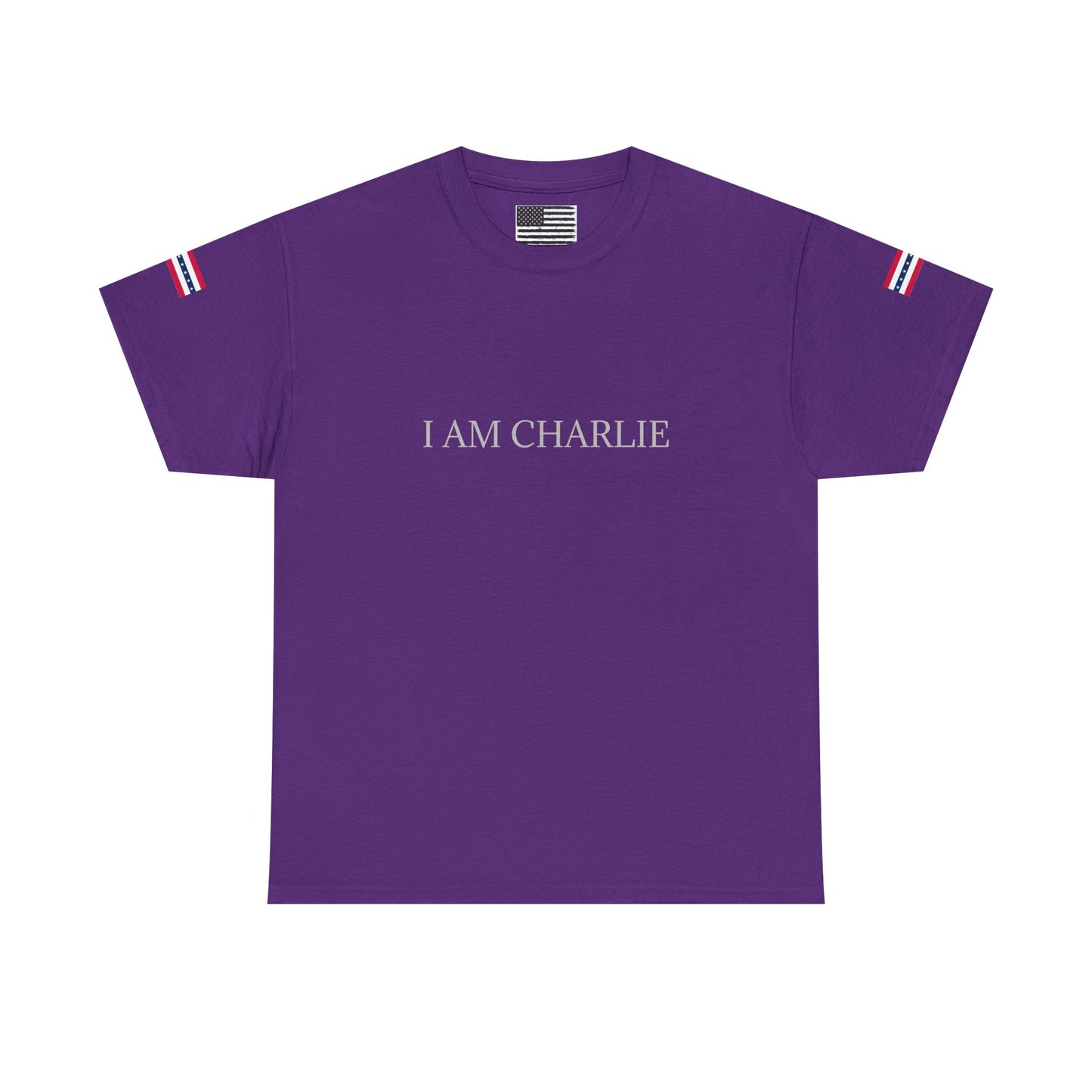 I AM CHARLIE Unisex Heavy Cotton Tee