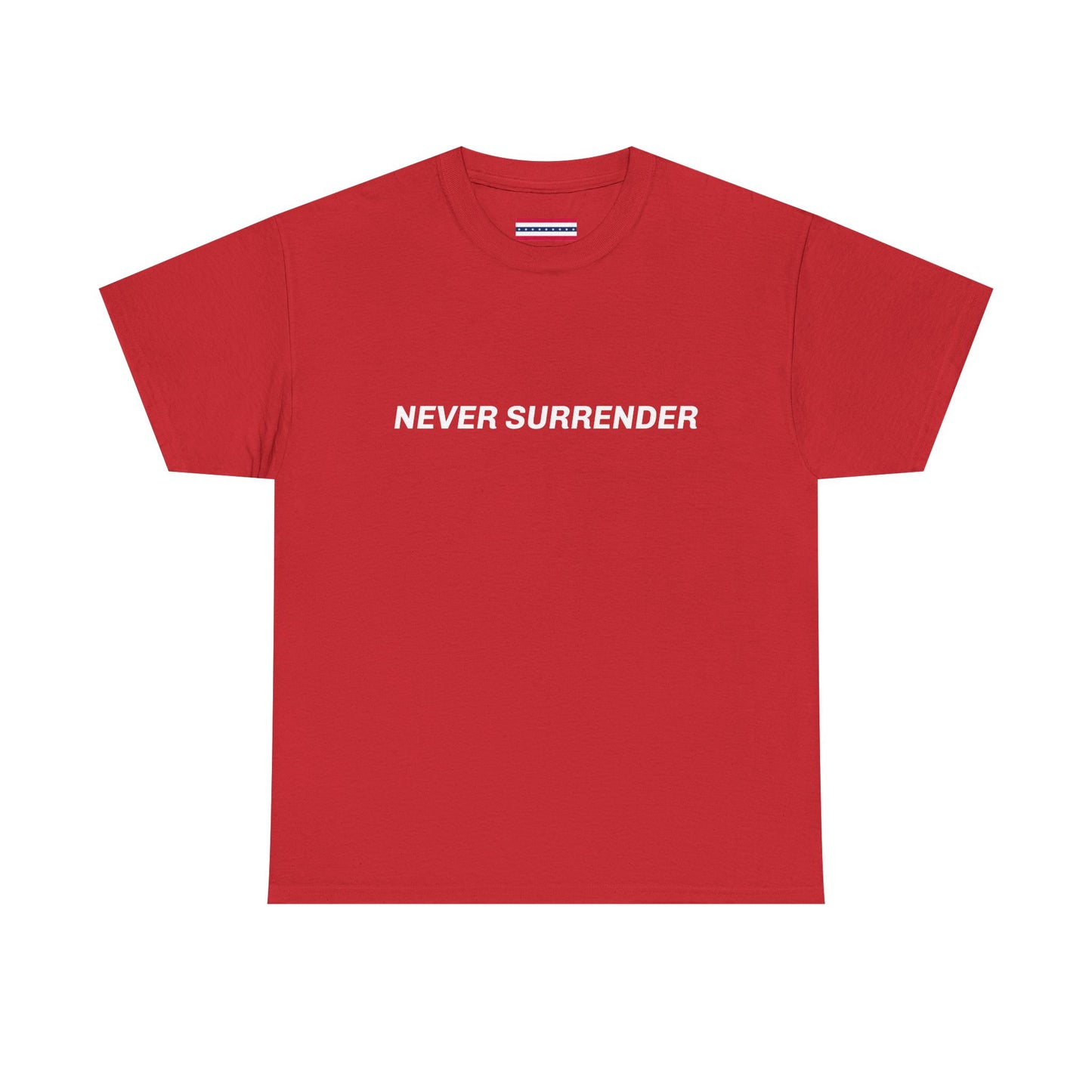 NEVER SURRENDER SL Unisex Heavy Cotton Tee