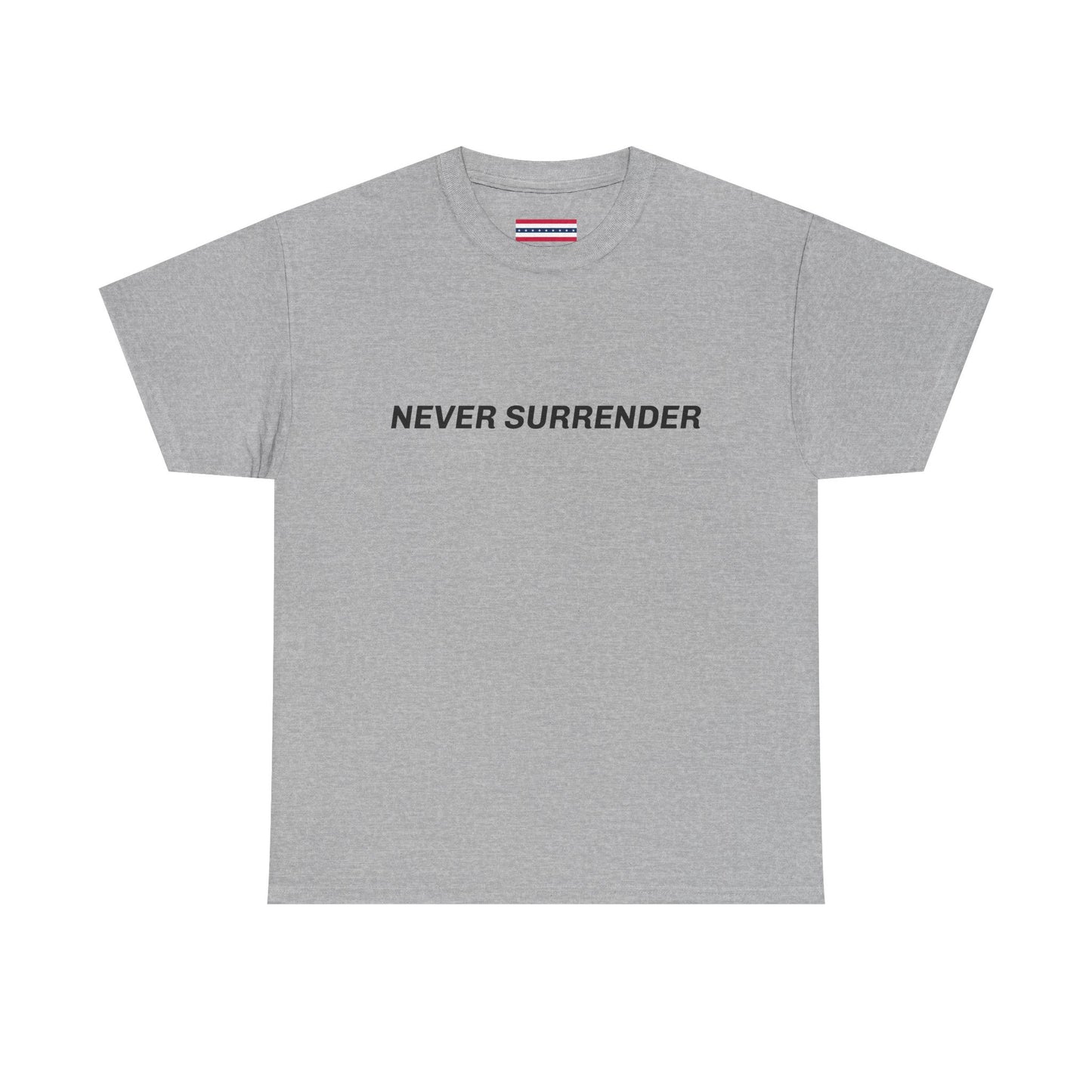 NEVER SURRENDER SL Unisex Heavy Cotton Tee