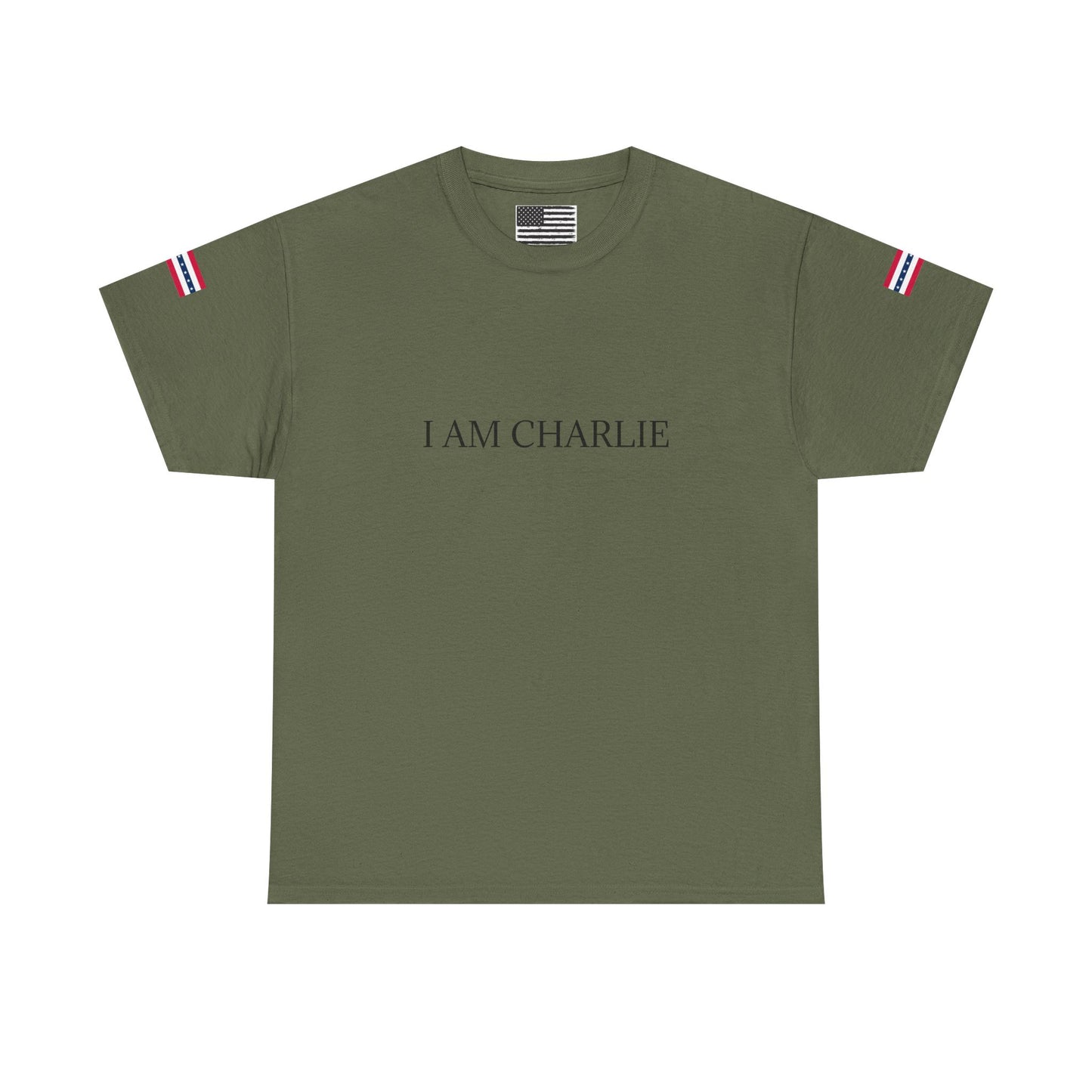 I AM CHARLIE Unisex Heavy Cotton Tee