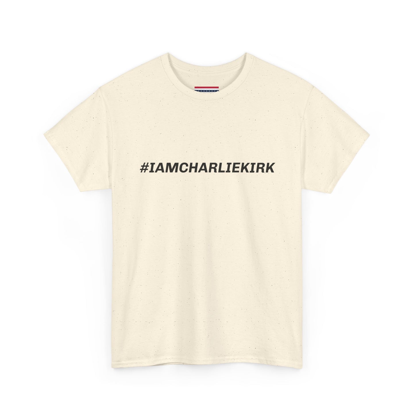 #IAMCHARLIEKIRK SL Unisex Heavy Cotton Tee