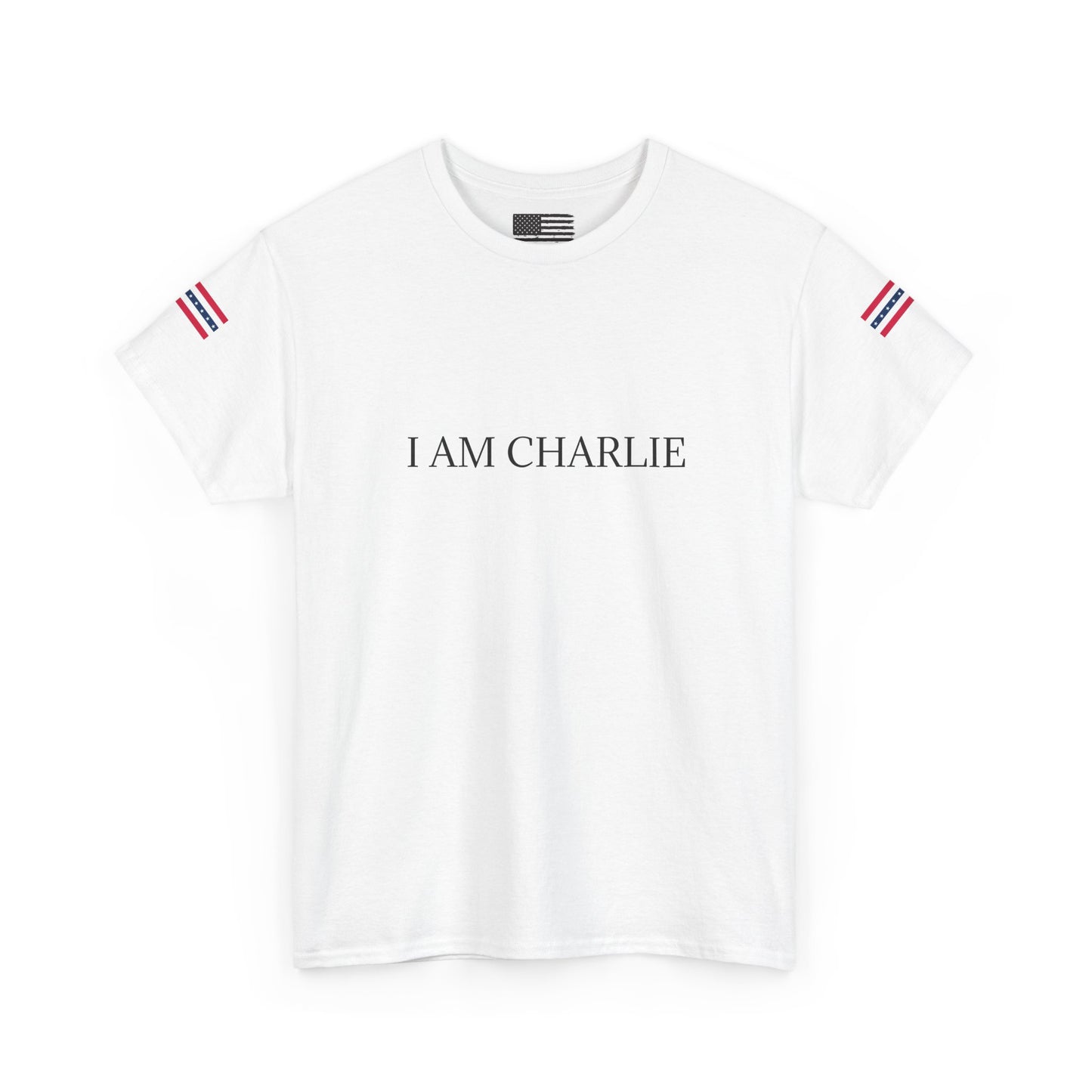 I AM CHARLIE Unisex Heavy Cotton Tee