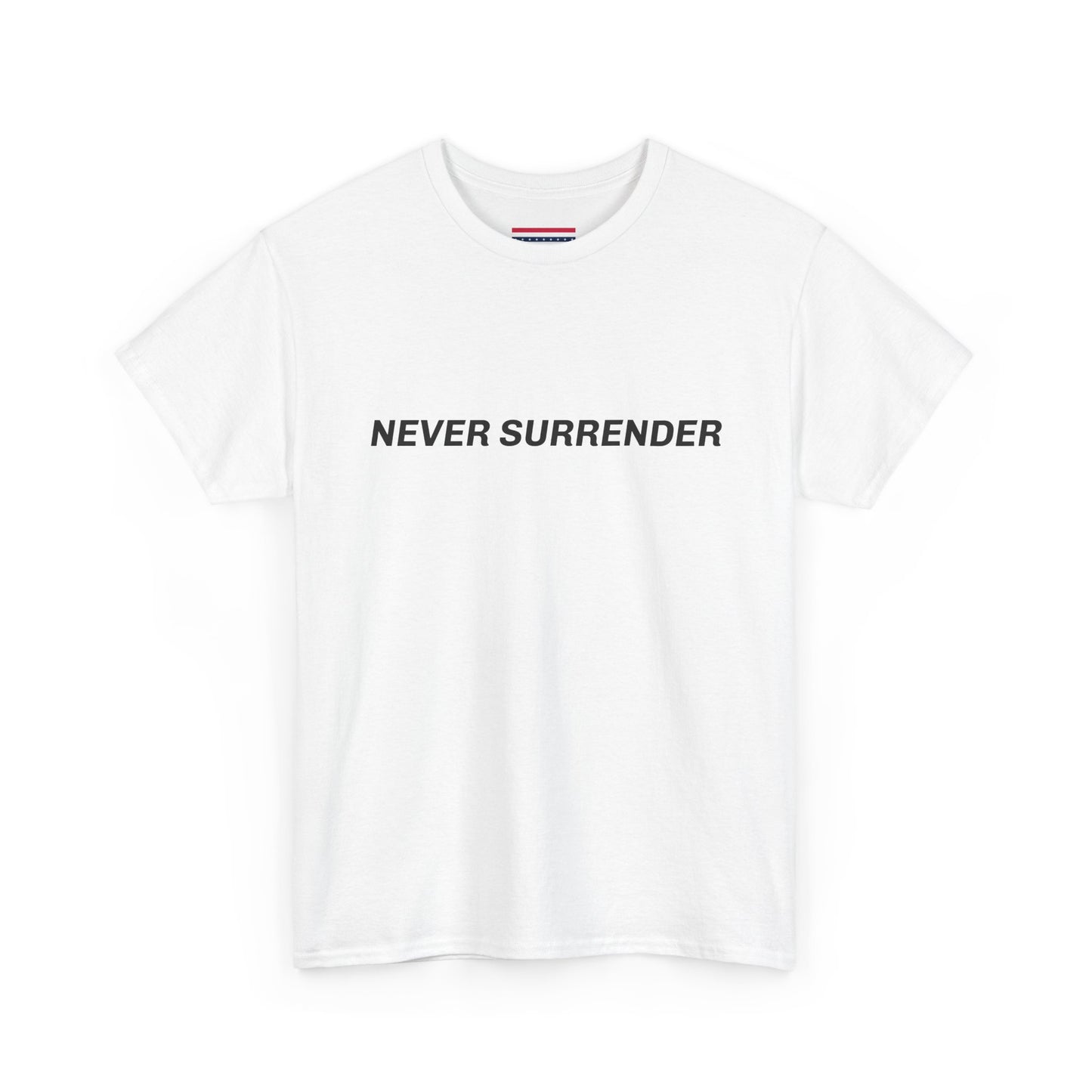 NEVER SURRENDER SL Unisex Heavy Cotton Tee