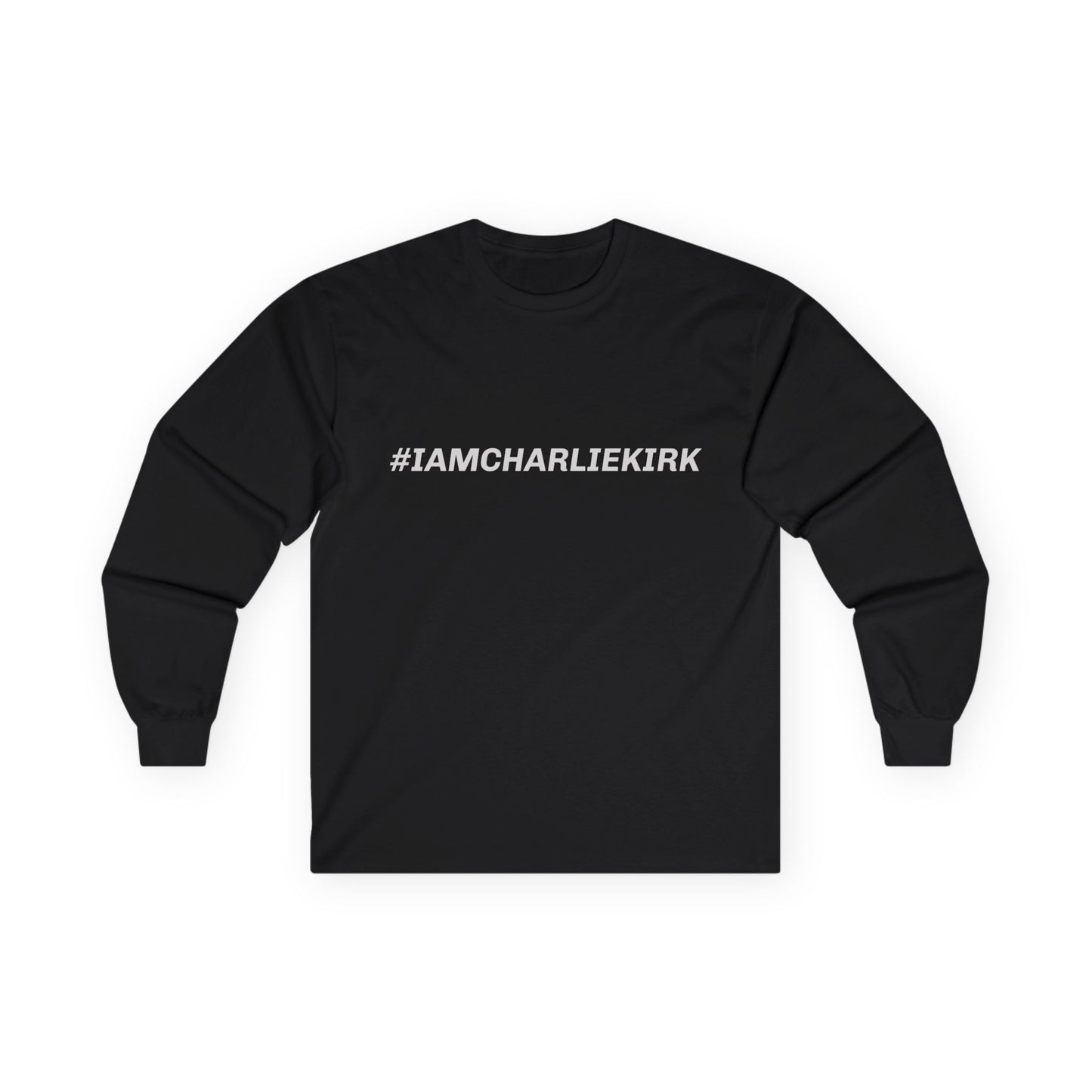 #IAMCHARLIEKIRK Unisex Ultra Cotton Long Sleeve Tee