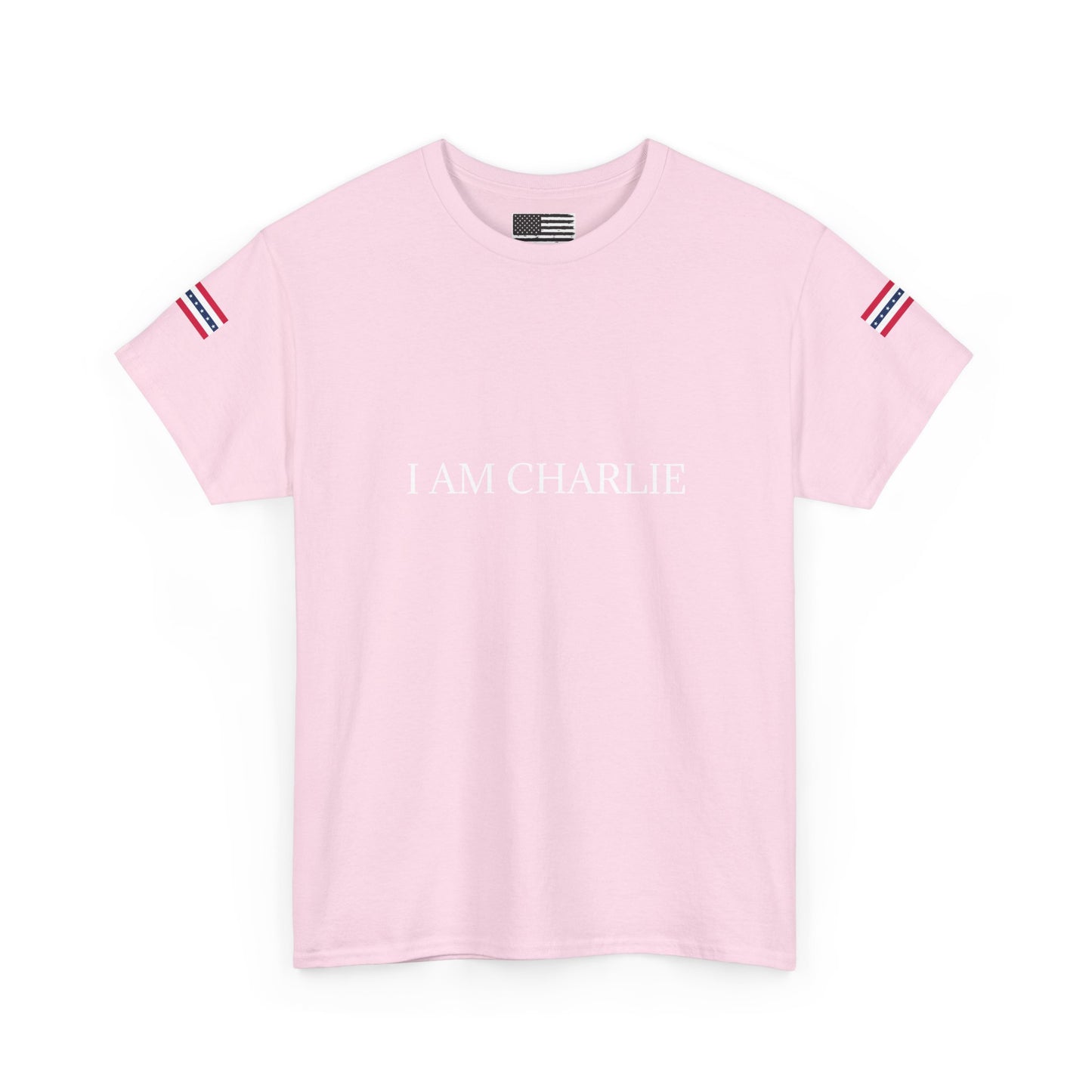 I AM CHARLIE Unisex Heavy Cotton Tee