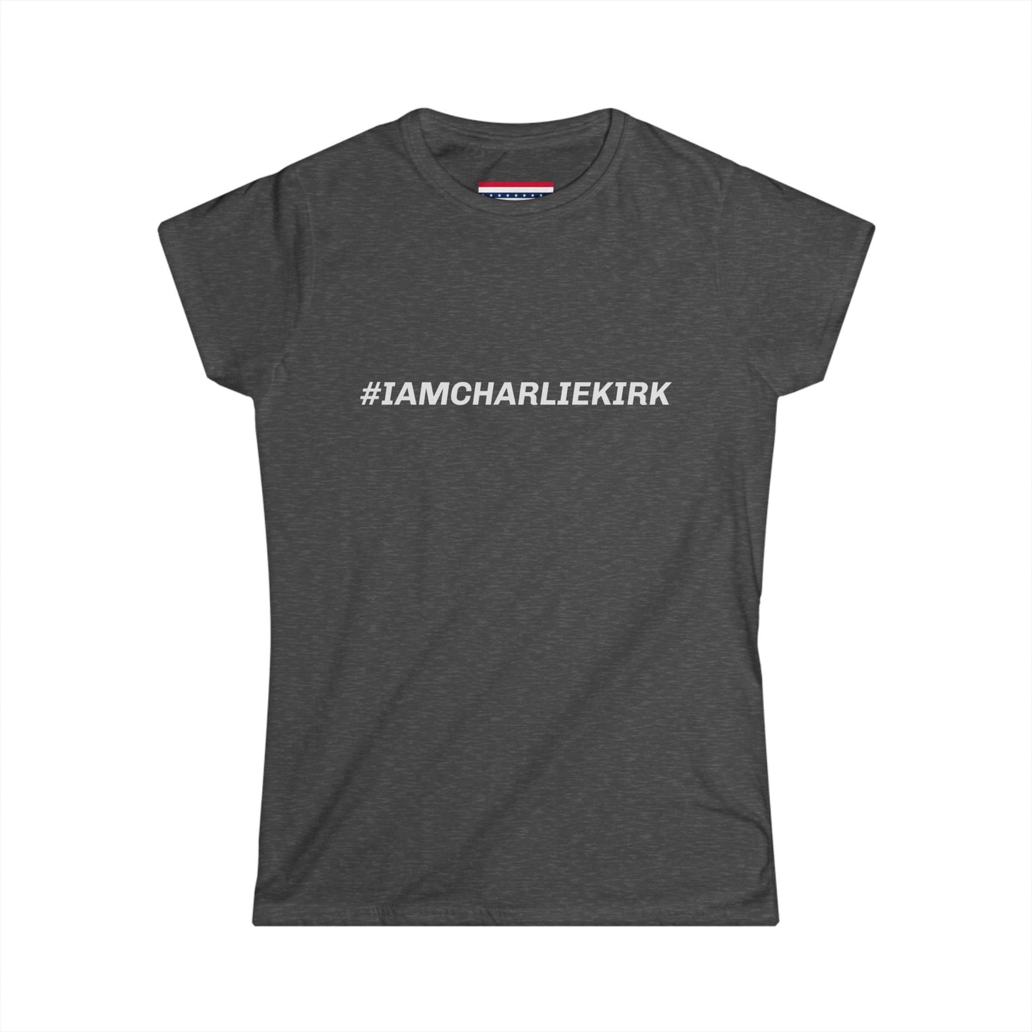 #IAMCHARLIEKIRK Women's Softstyle Tee