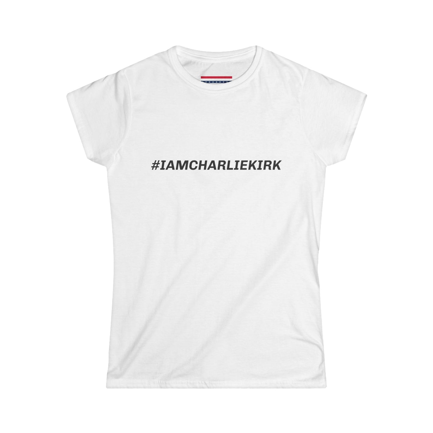 #IAMCHARLIEKIRK Women's Softstyle Tee