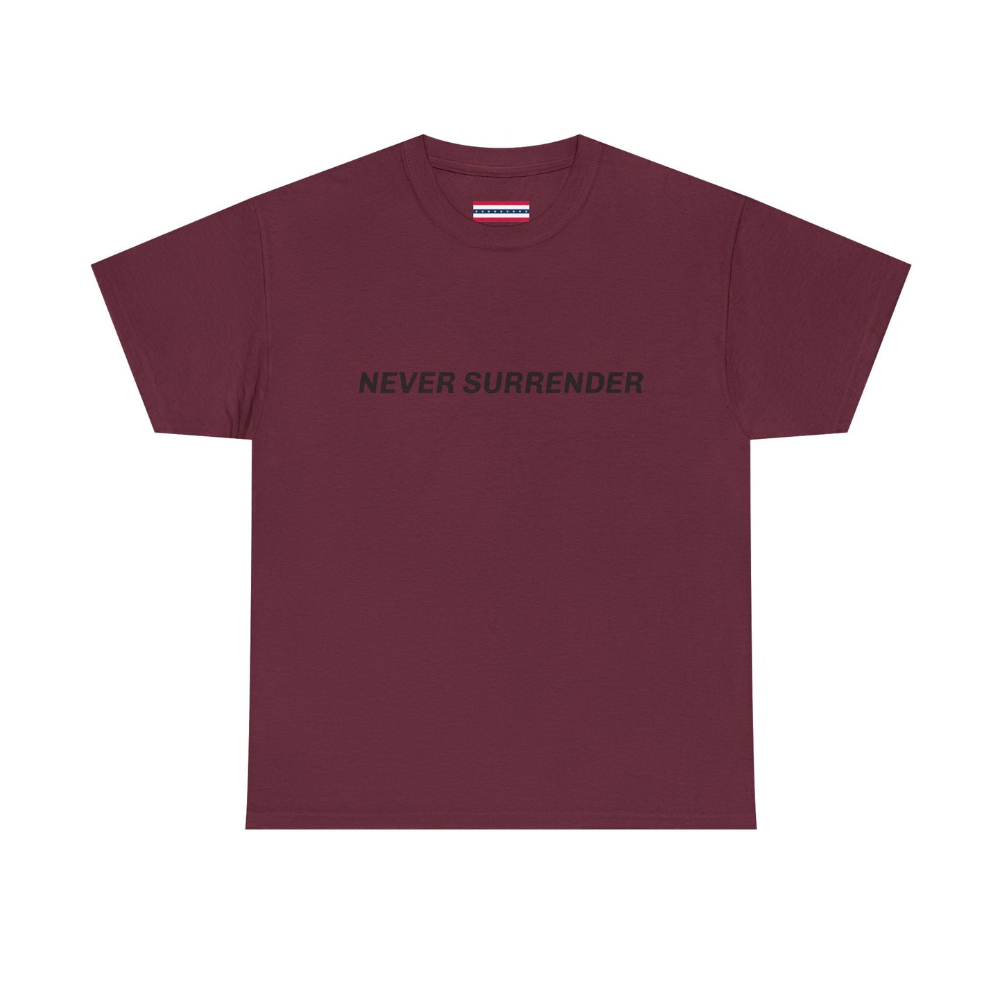 NEVER SURRENDER SL Unisex Heavy Cotton Tee