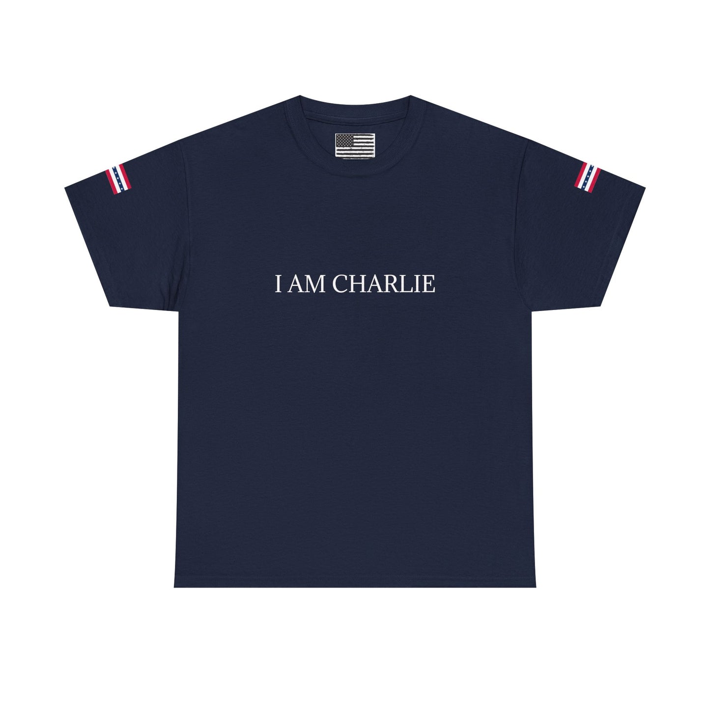 I AM CHARLIE Unisex Heavy Cotton Tee