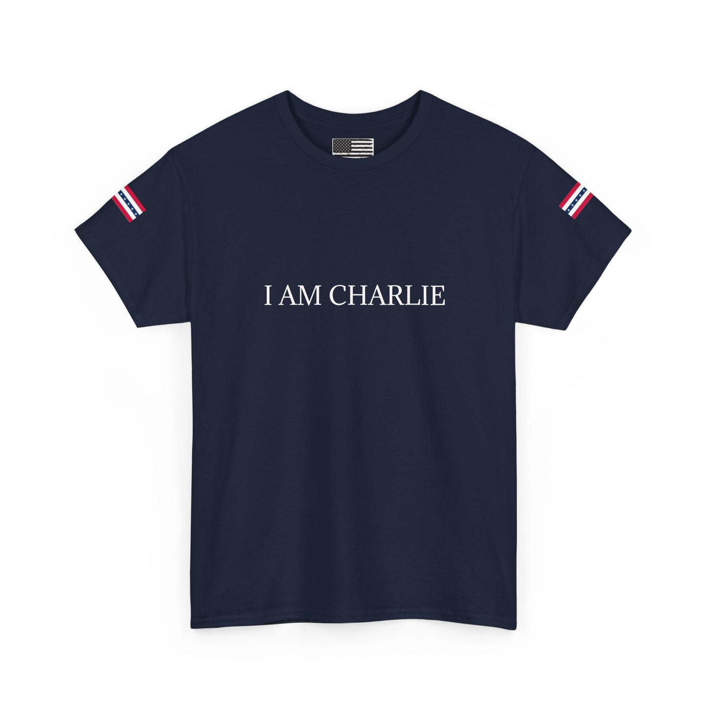 I AM CHARLIE Unisex Heavy Cotton Tee