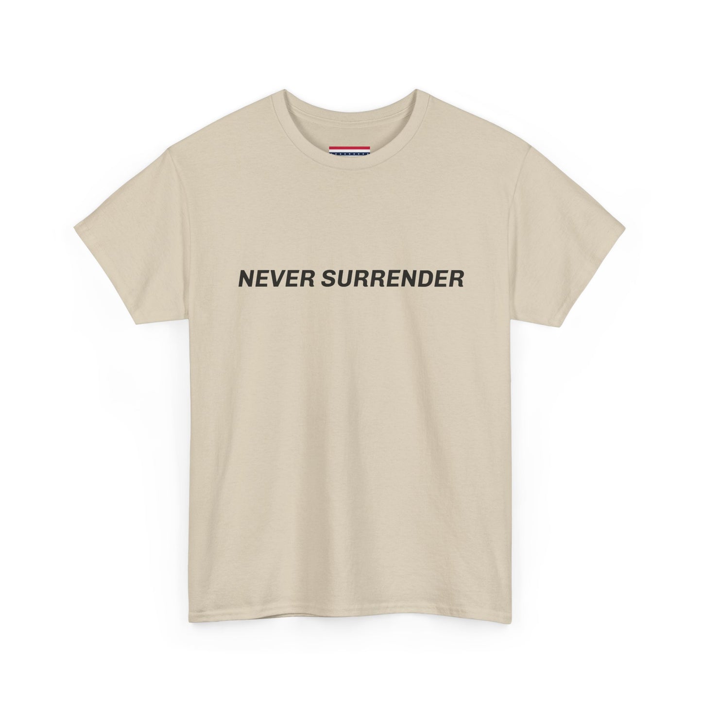 NEVER SURRENDER SL Unisex Heavy Cotton Tee