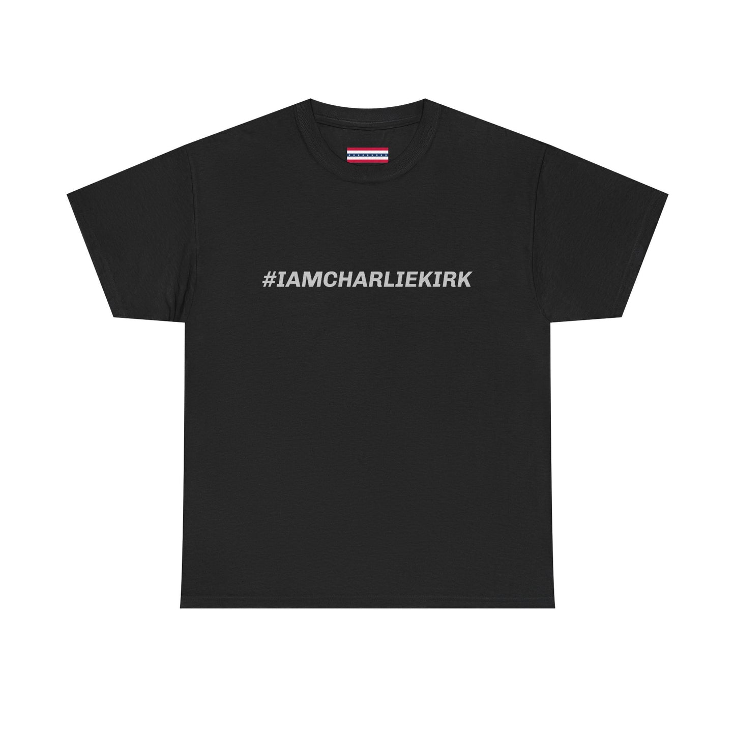 #IAMCHARLIEKIRK SL Unisex Heavy Cotton Tee
