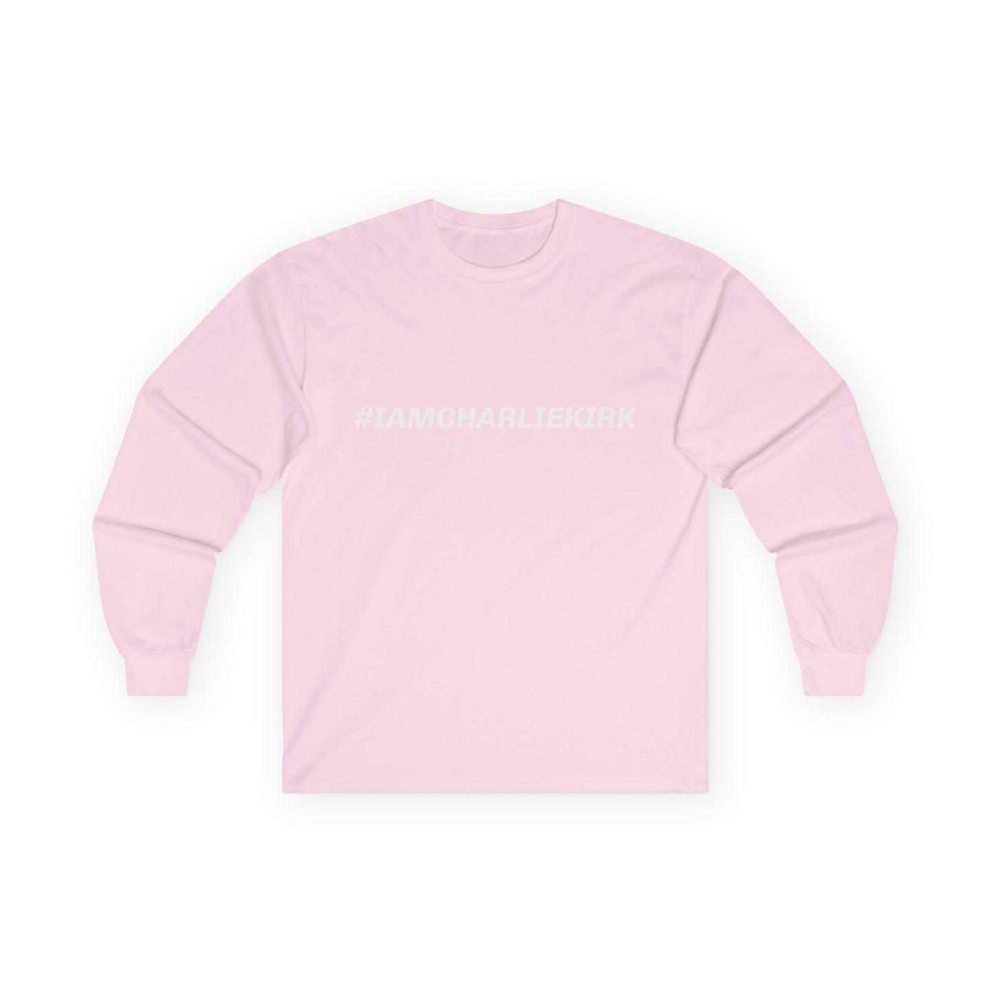 #IAMCHARLIEKIRK Unisex Ultra Cotton Long Sleeve Tee