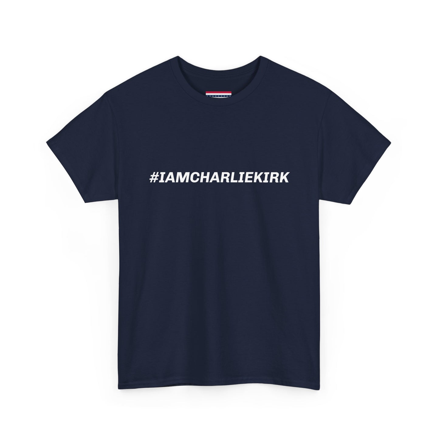 #IAMCHARLIEKIRK SL Unisex Heavy Cotton Tee