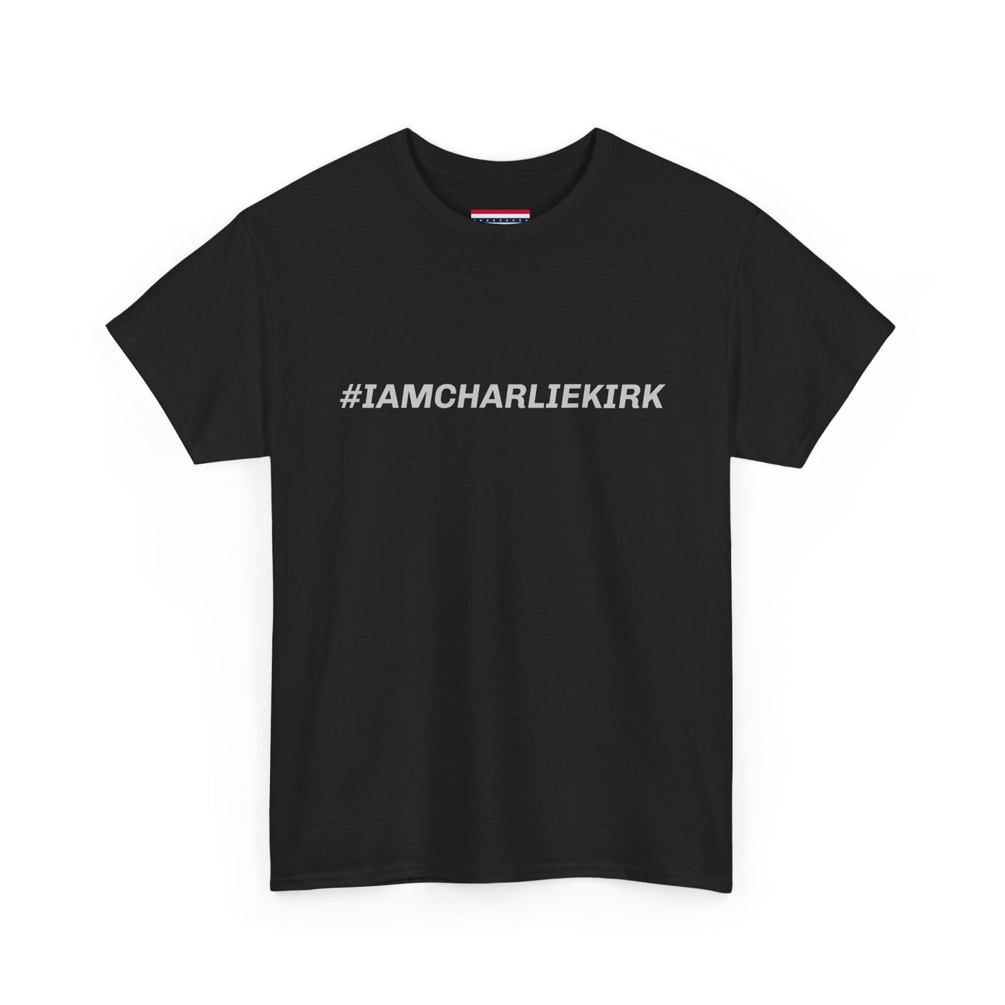 #IAMCHARLIEKIRK SL Unisex Heavy Cotton Tee