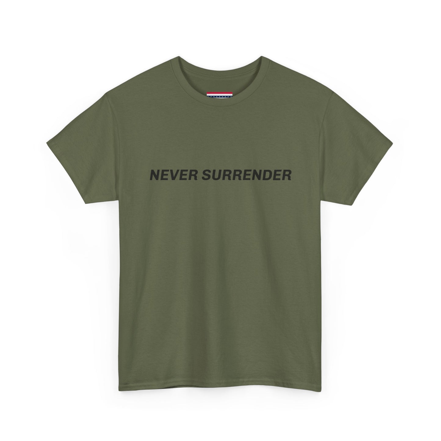 NEVER SURRENDER SL Unisex Heavy Cotton Tee